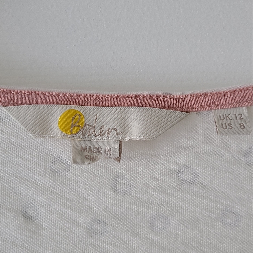 Boden Button Front Top - Picture 6 of 6